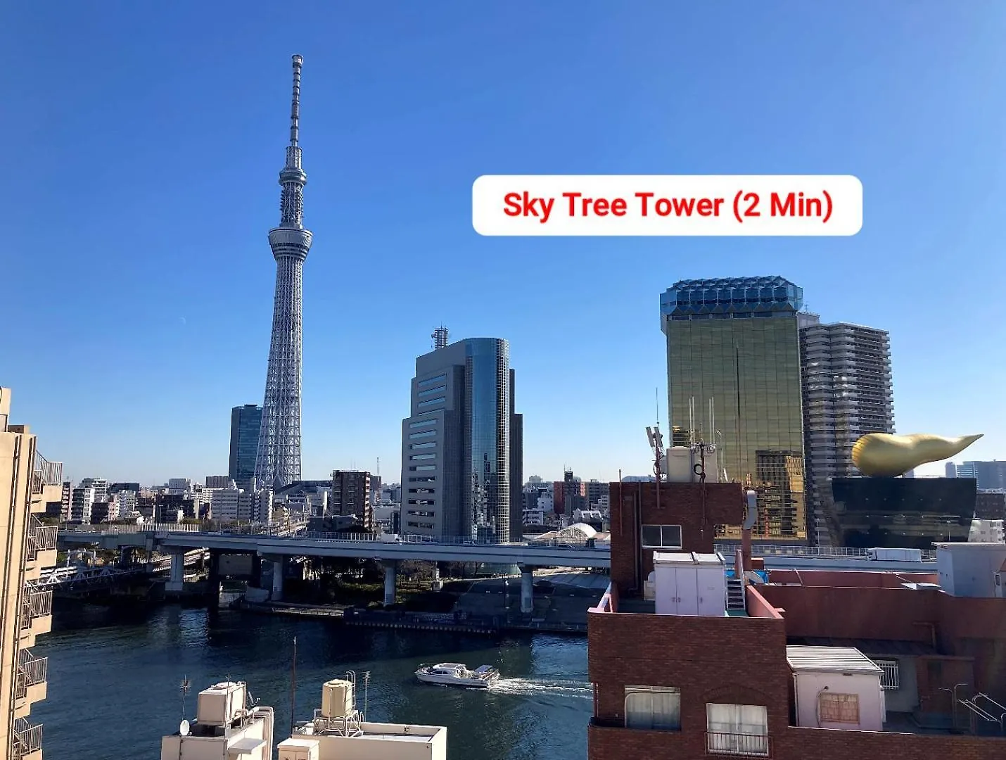 Entire Hotel Beside Asakusa, Ueno, Akihabara And Tokyo Skytree Tower Between 3 Train Stations And Contains 3 Bedrooms, 2 Bathrooms And 2 Toilets For 14 Guests